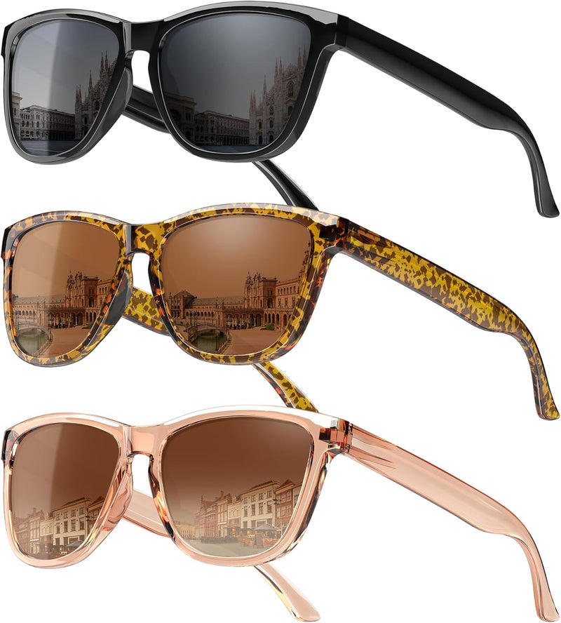 OUKEMAX Sunglasses-women Polarized Sunglasses-womens: Trendy Sun Glasses polarized UV400 Protection Fashion Sun glasses - Image 1